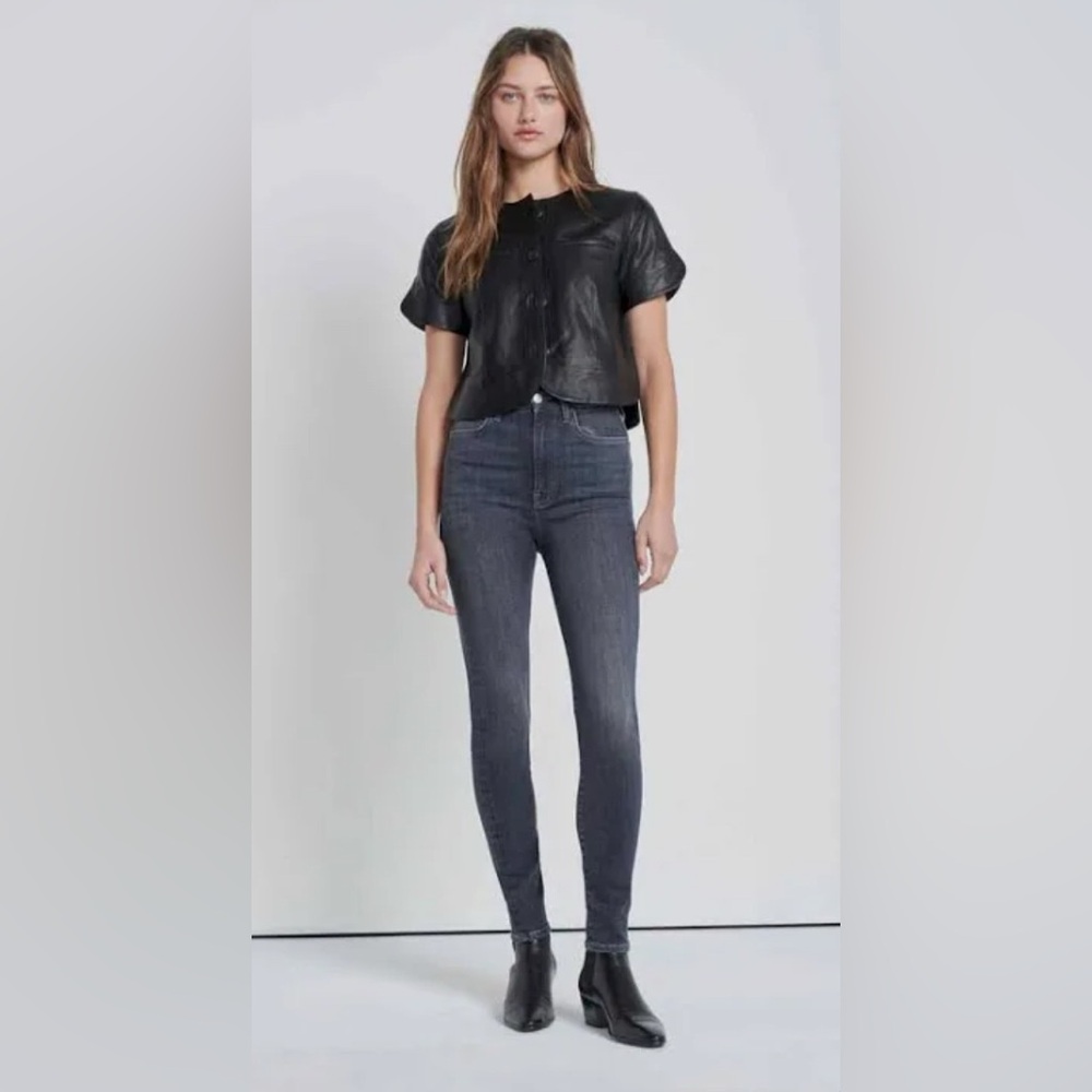 7 For All Mankind Women’s Ultra High Rise Skinny Fit Ankle Jeans